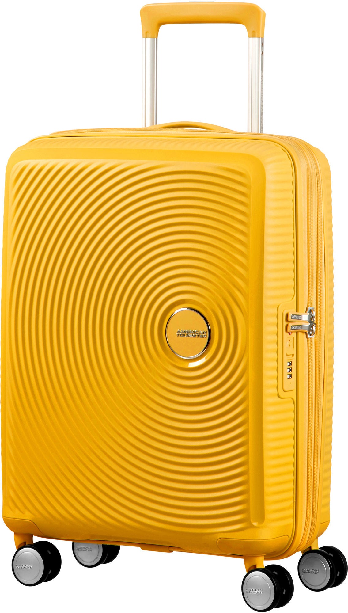 American Tourister Soundbox Spinner Resväska 35.5L|Golden Yellow
