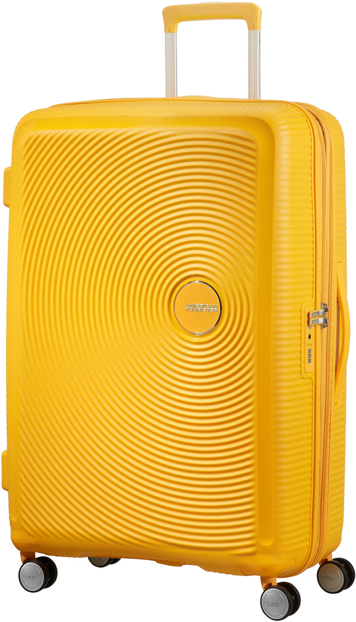 American Tourister Soundbox Spinner Resväska 97L|Golden Yellow