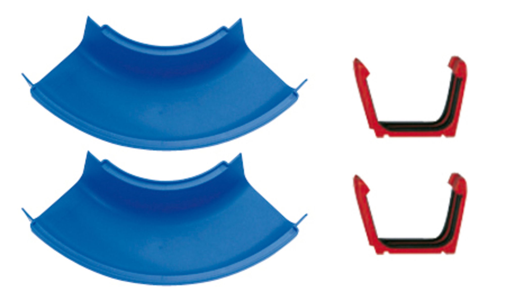Aquaplay Kurvor med kopplingar 2-pack