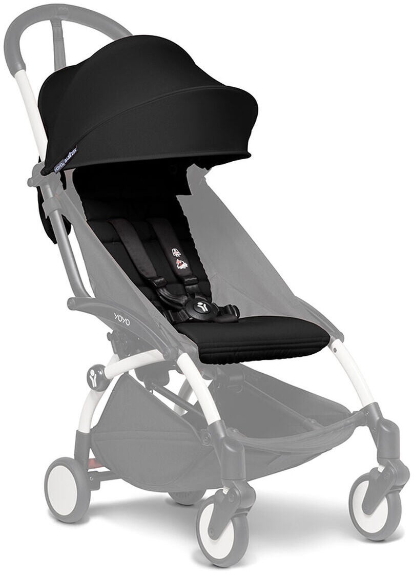 BABYZEN YOYO 6+ Färgklädselpaket|Black