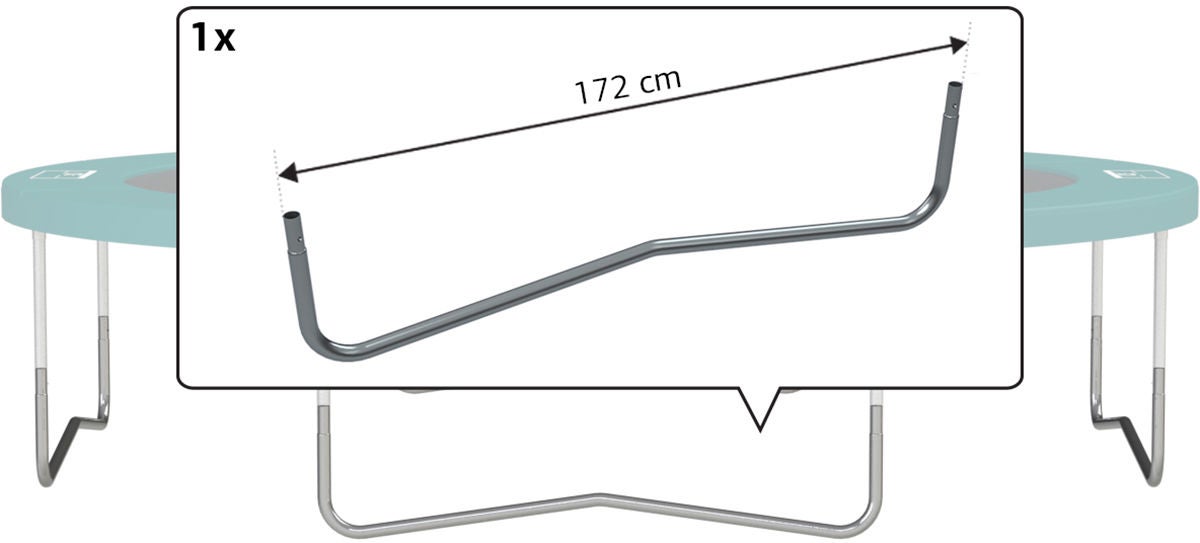 BERG Reservdel Favorit W-ben 430 172 cm