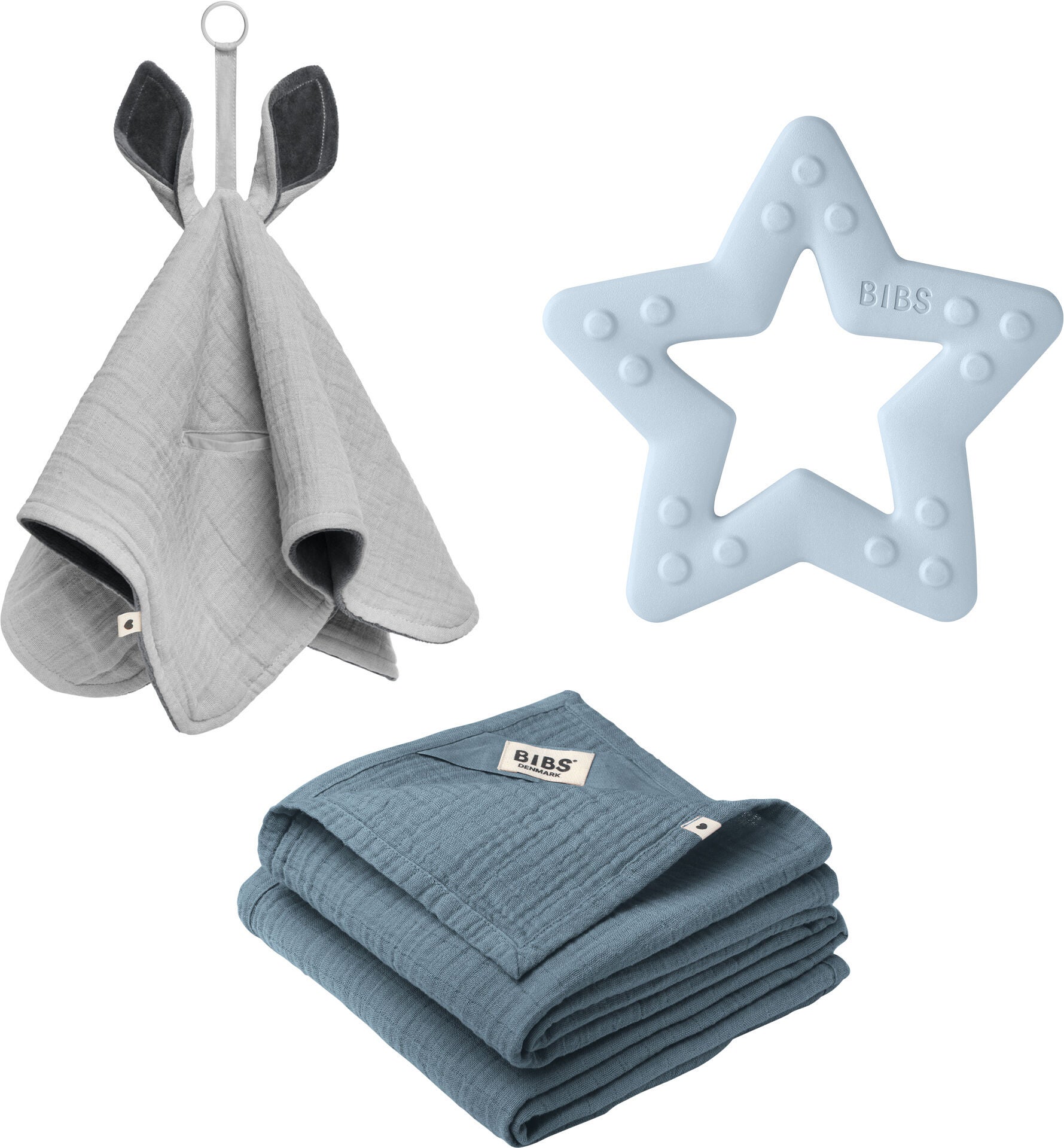 BIBS  Baby Shower Gåvoset|Baby Blue