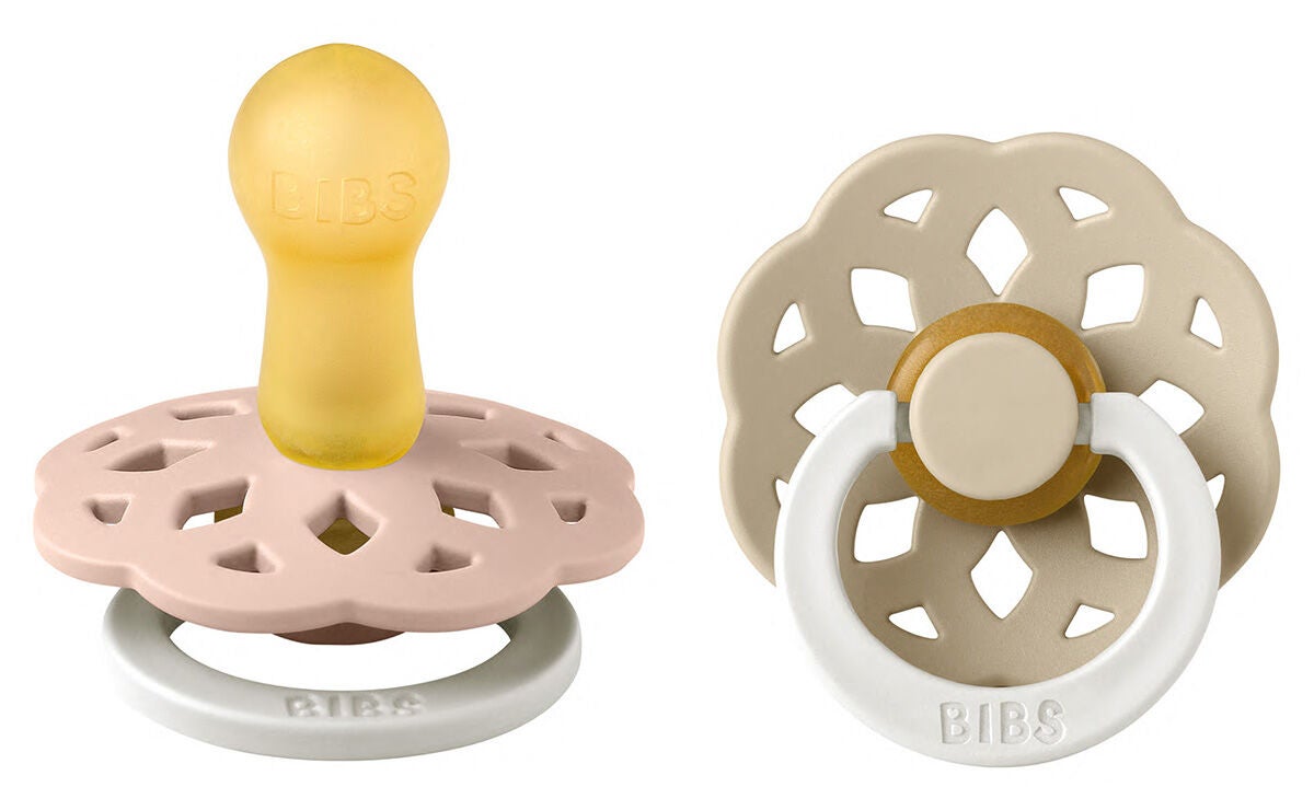 BIBS Boheme Napp 2-pack Latex Stl 2 Rund