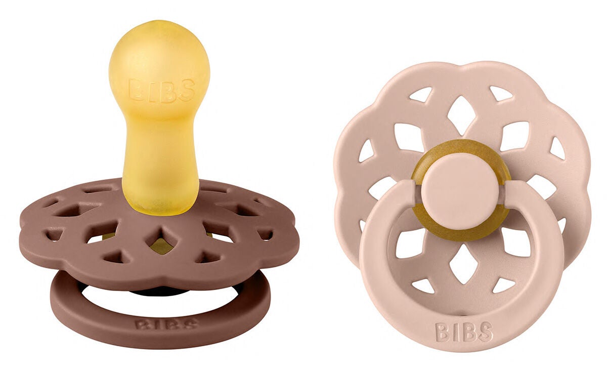BIBS Boheme Napp 2-pack Latex Stl 2 Rund