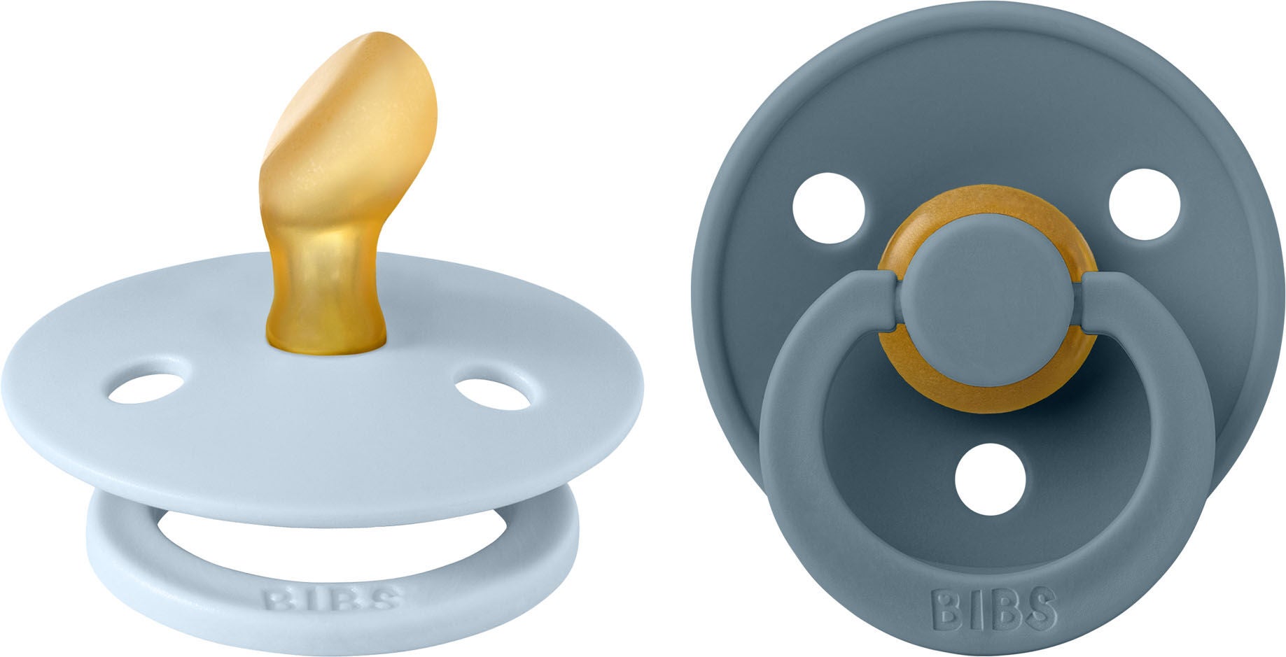BIBS Colour Napp 2-pack Latex Stl 1 Anatomisk
