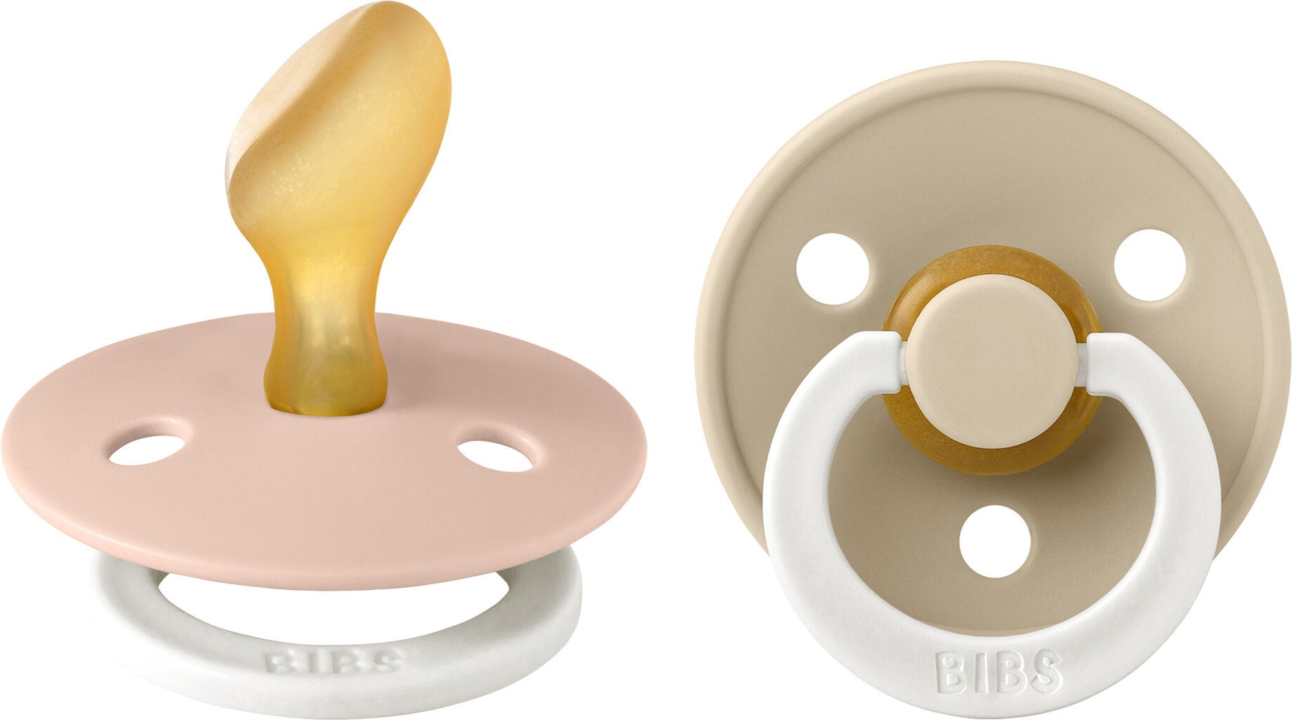 BIBS Colour Napp 2-pack Latex Stl 2 Anatomisk