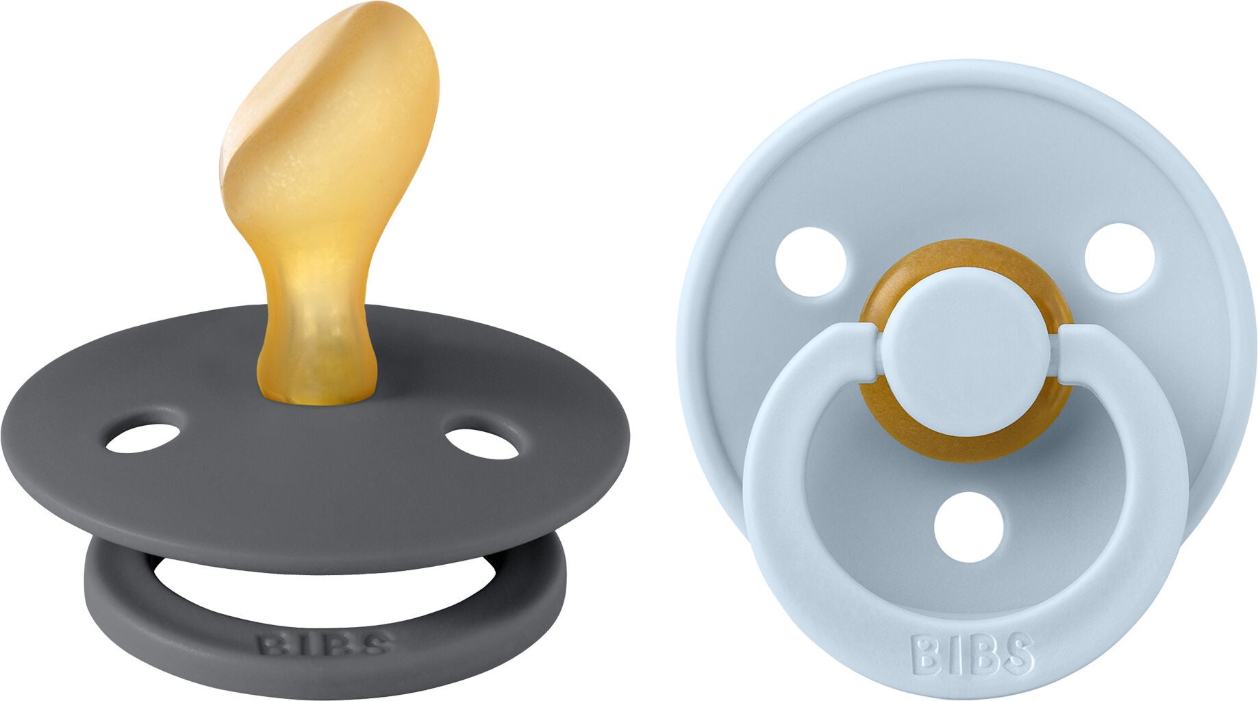 BIBS Colour Napp 2-pack Latex Stl 2 Anatomisk