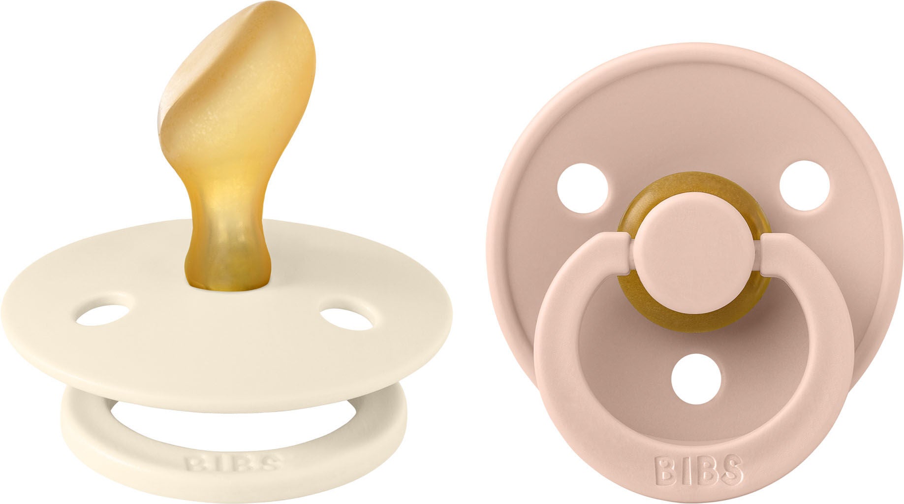 BIBS Colour Napp 2-pack Latex Stl 2 Anatomisk