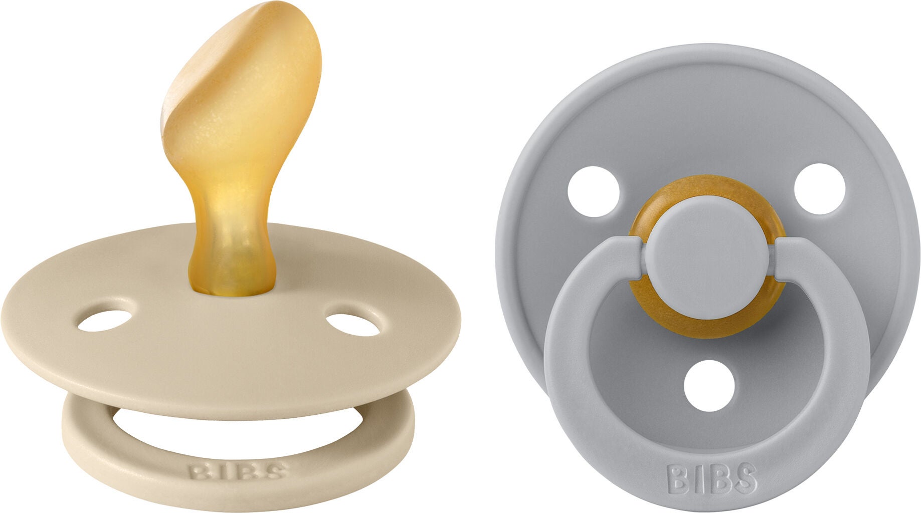 BIBS Colour Napp 2-pack Latex Stl 2 Anatomisk
