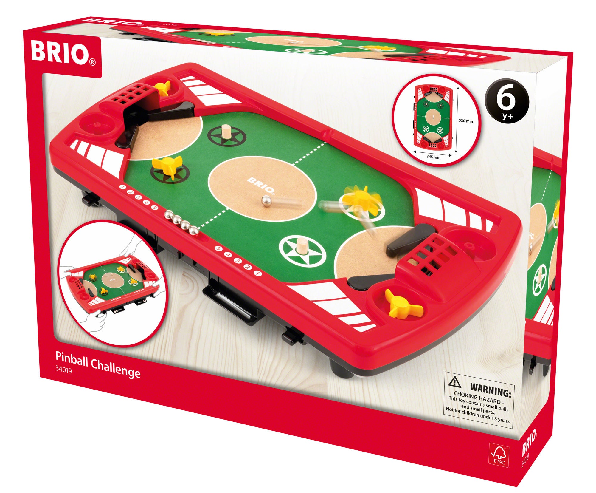 BRIO 34019 Flipperspel|