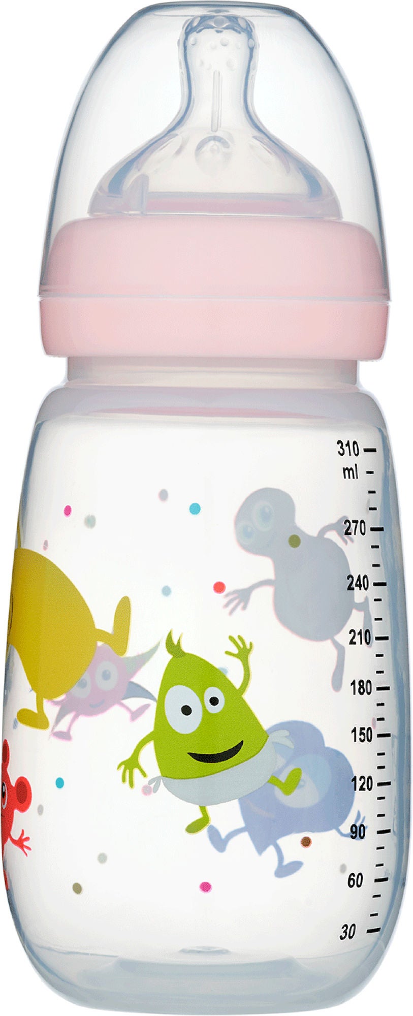 Babblarna Nappflaska 310 ml|Rosa