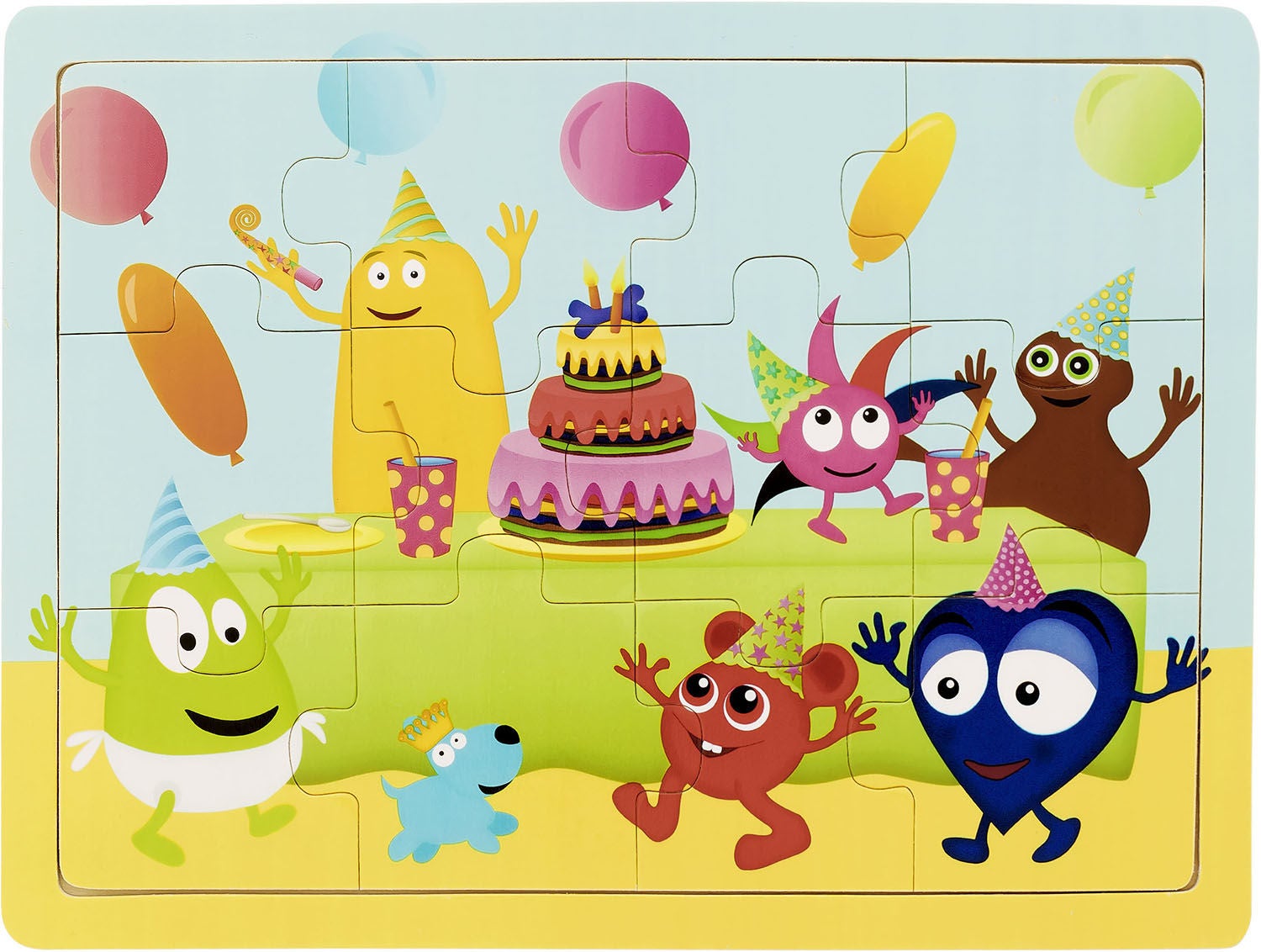 Babblarna Pussel Babblarna På Kalas 12 bitar