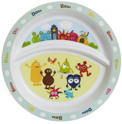 Babblarna Sektionstallrik 2-fack