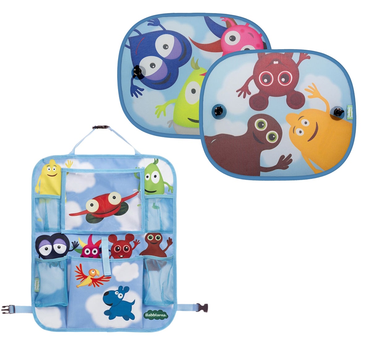 Babblarna Solskydd + Prylficka