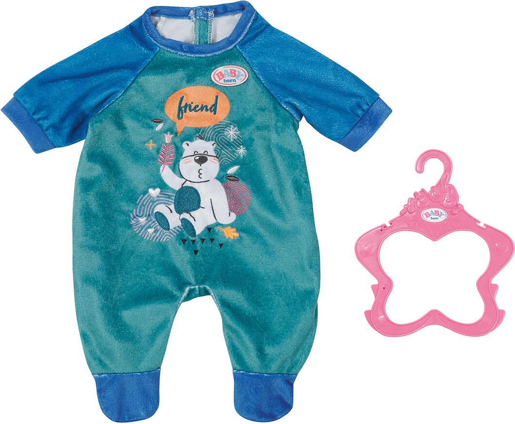 Baby Born Romper 43 cm Dockkläder|Blå