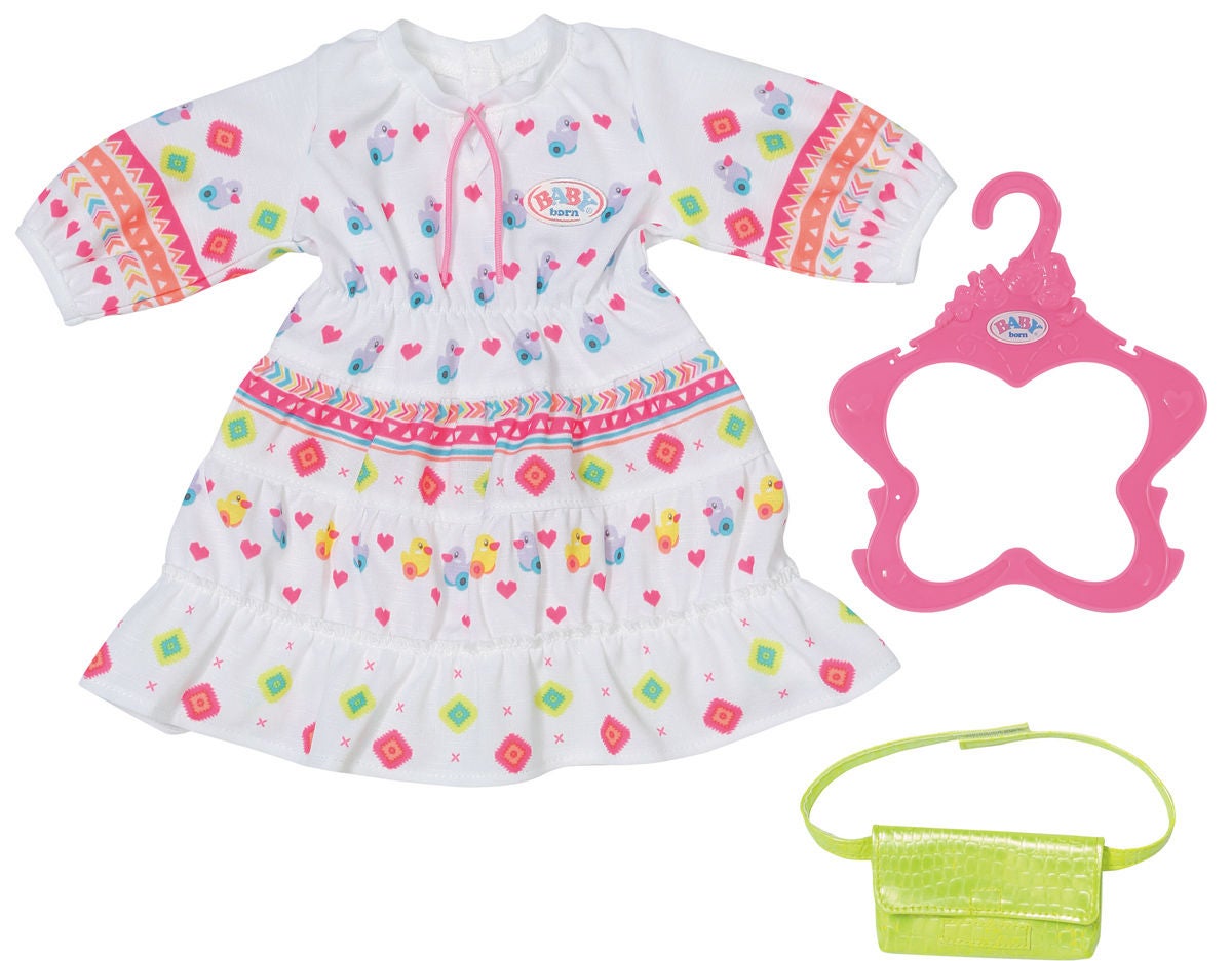 Baby Born Trendy Dockkläder Boho Klänning 43 Cm|