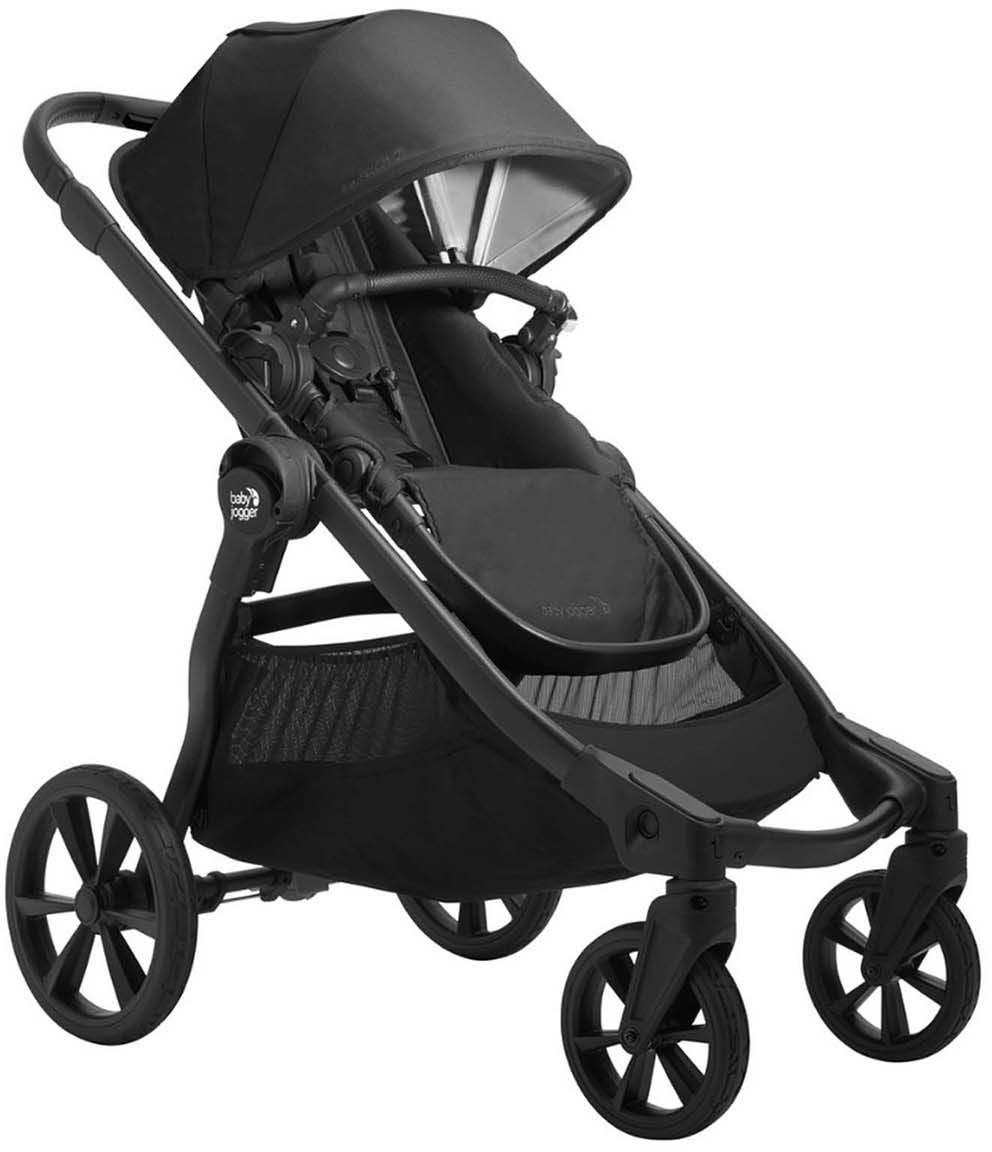 Baby Jogger City Select 2 Tencel Sittvagn|Lunar Black