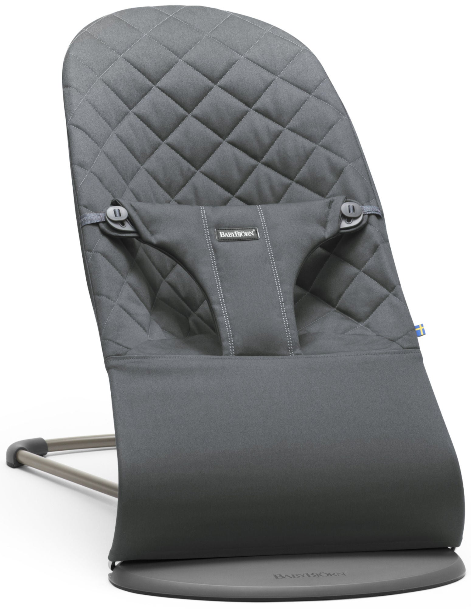 BabyBjörn Bliss Babysitter Bomull Klassisk Quilt|Antracitgrå