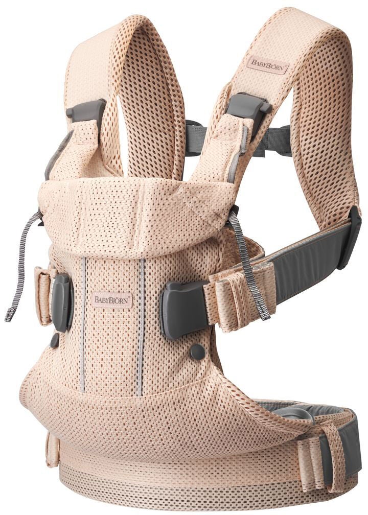 BabyBjörn One Air Bärsele 3D Mesh|Pearly Pink
