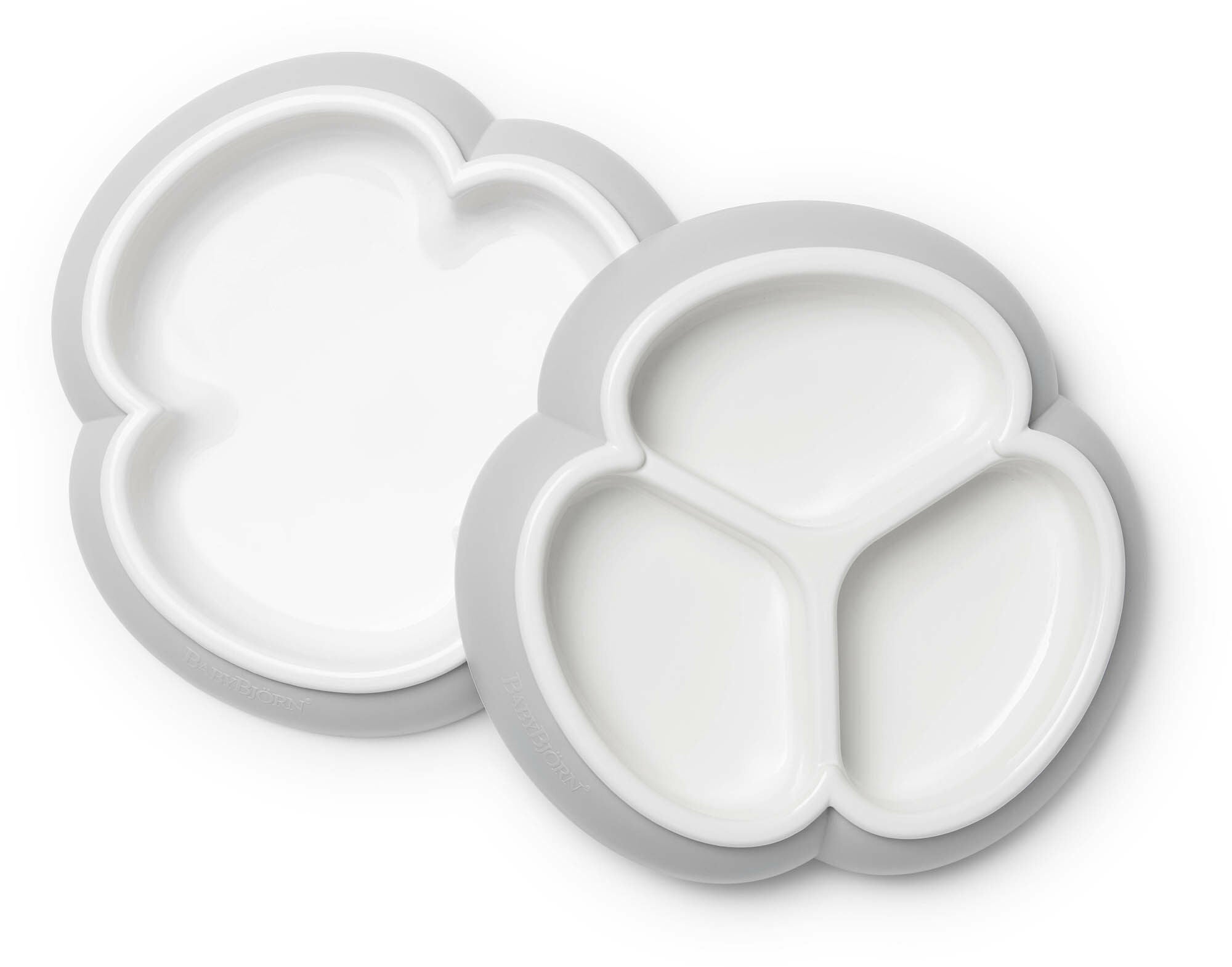 BabyBjörn Tallriksset 2-pack|Grå