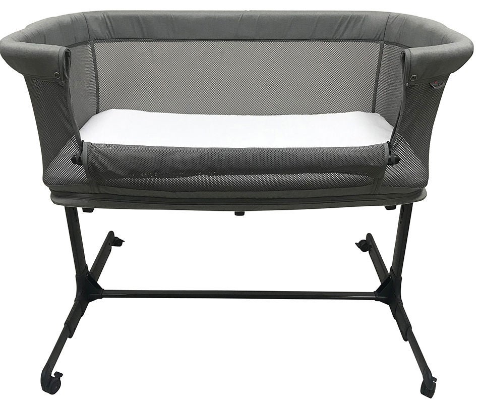 BabyDan Bedside Multi Crib|Grå Mesh