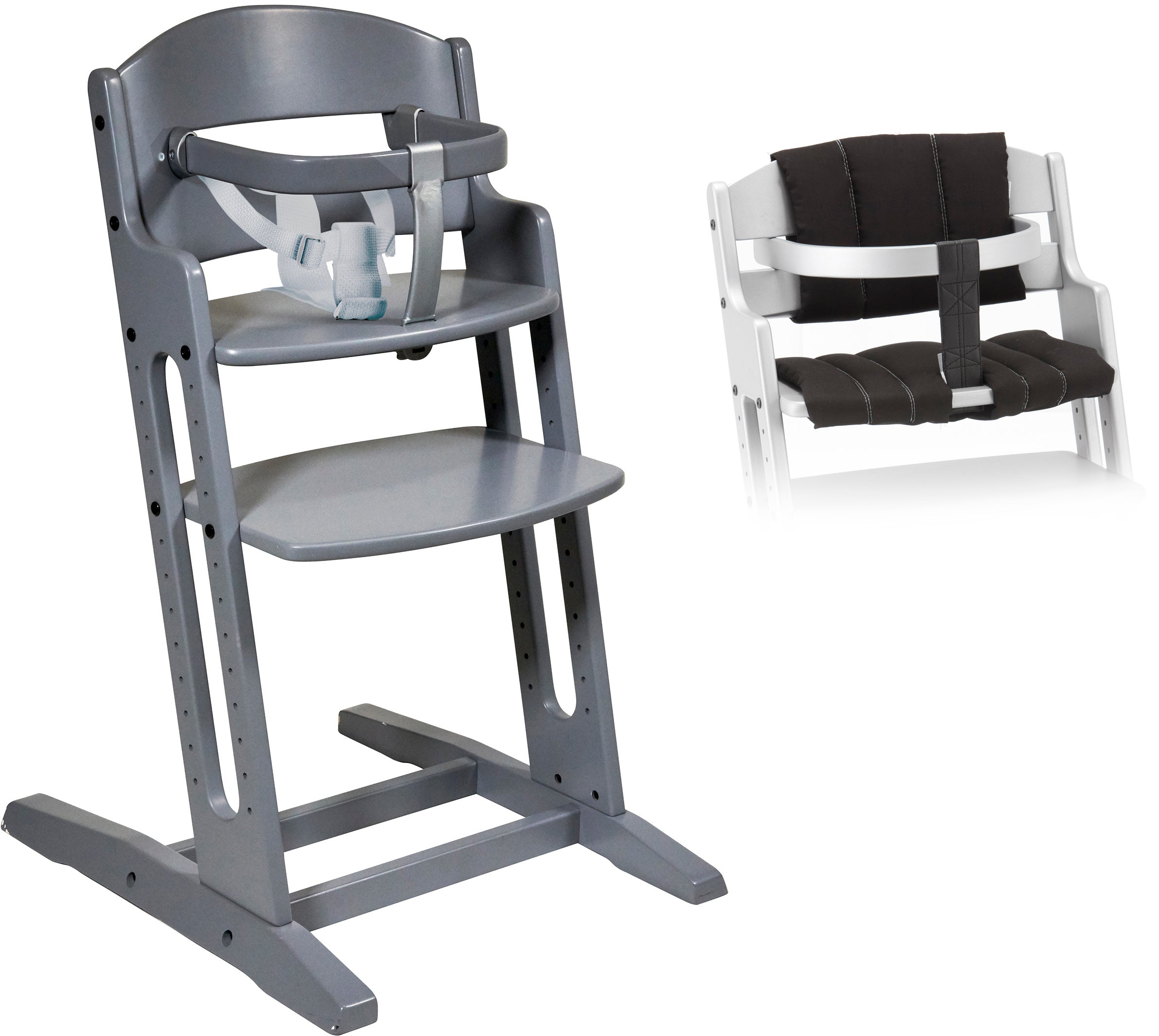 BabyDan Danstolen Matstol med Matstolsdyna