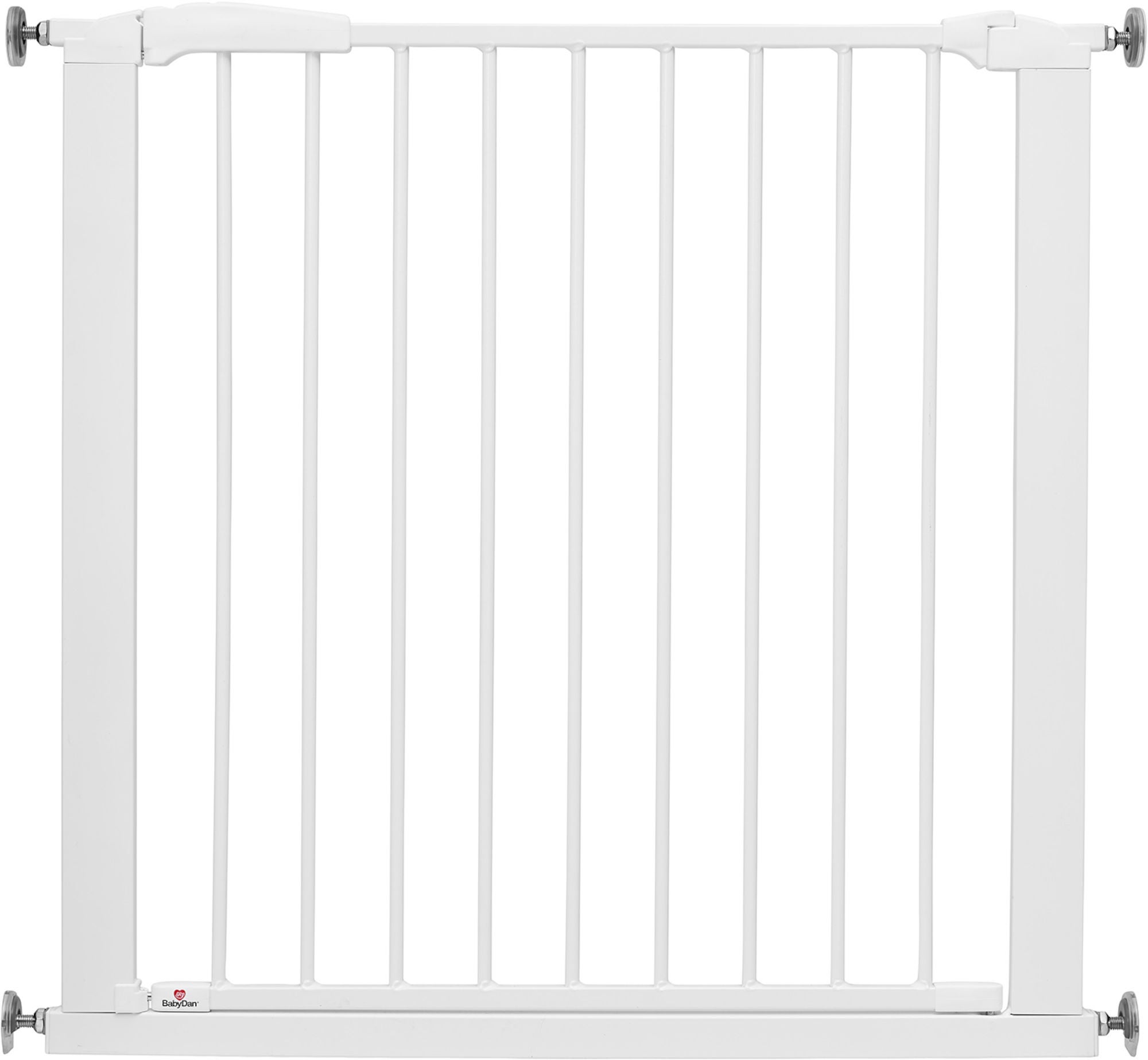 BabyDan Perfect Close Spänngrind|Vit