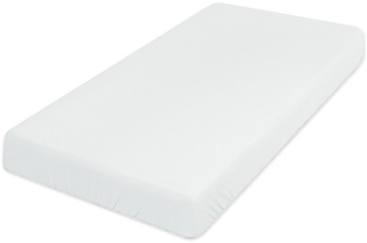 BabyMatex Muslin Dra-På-Lakan|Vit