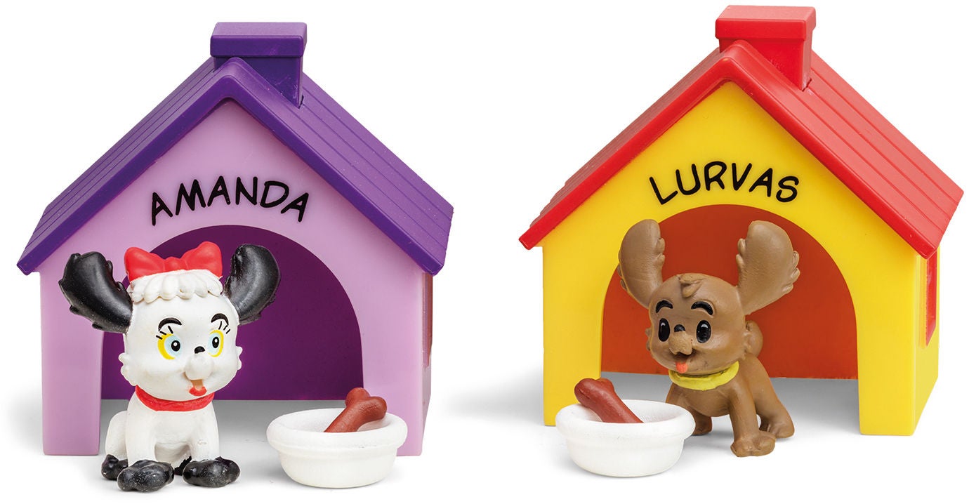 Bamse Figurset Amanda + Lurvas