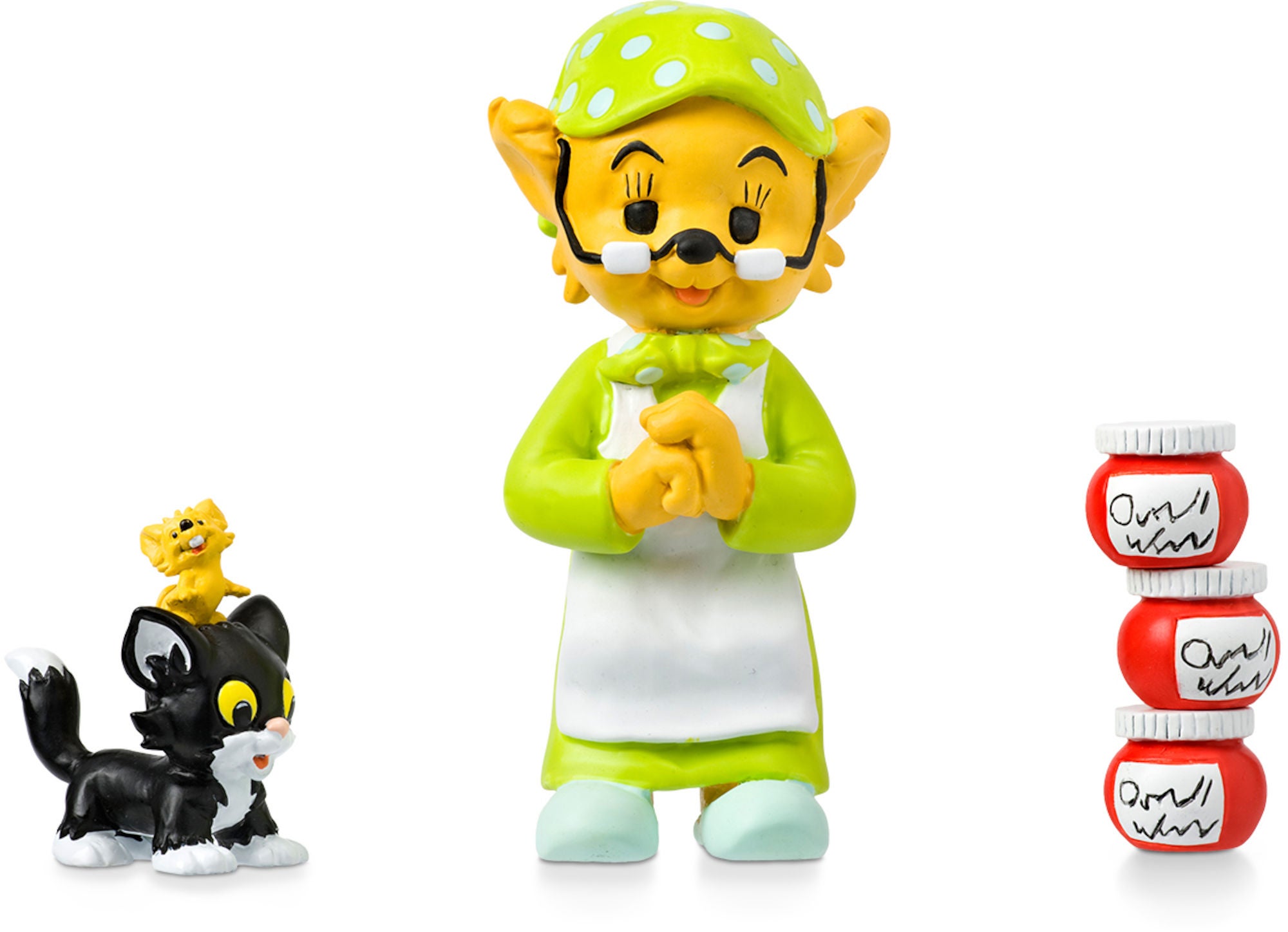 Bamse Figurset Farmor|Katten &  Musen