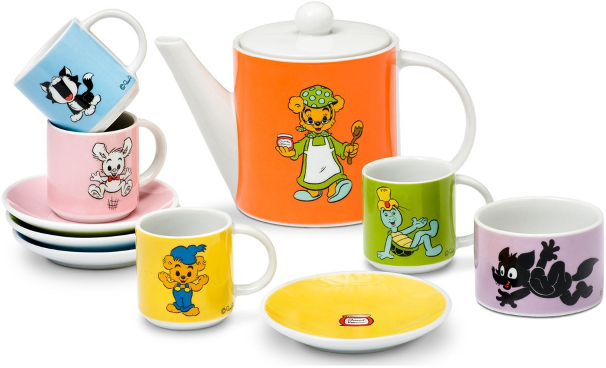 Bamse Kaffeservis Porslin|