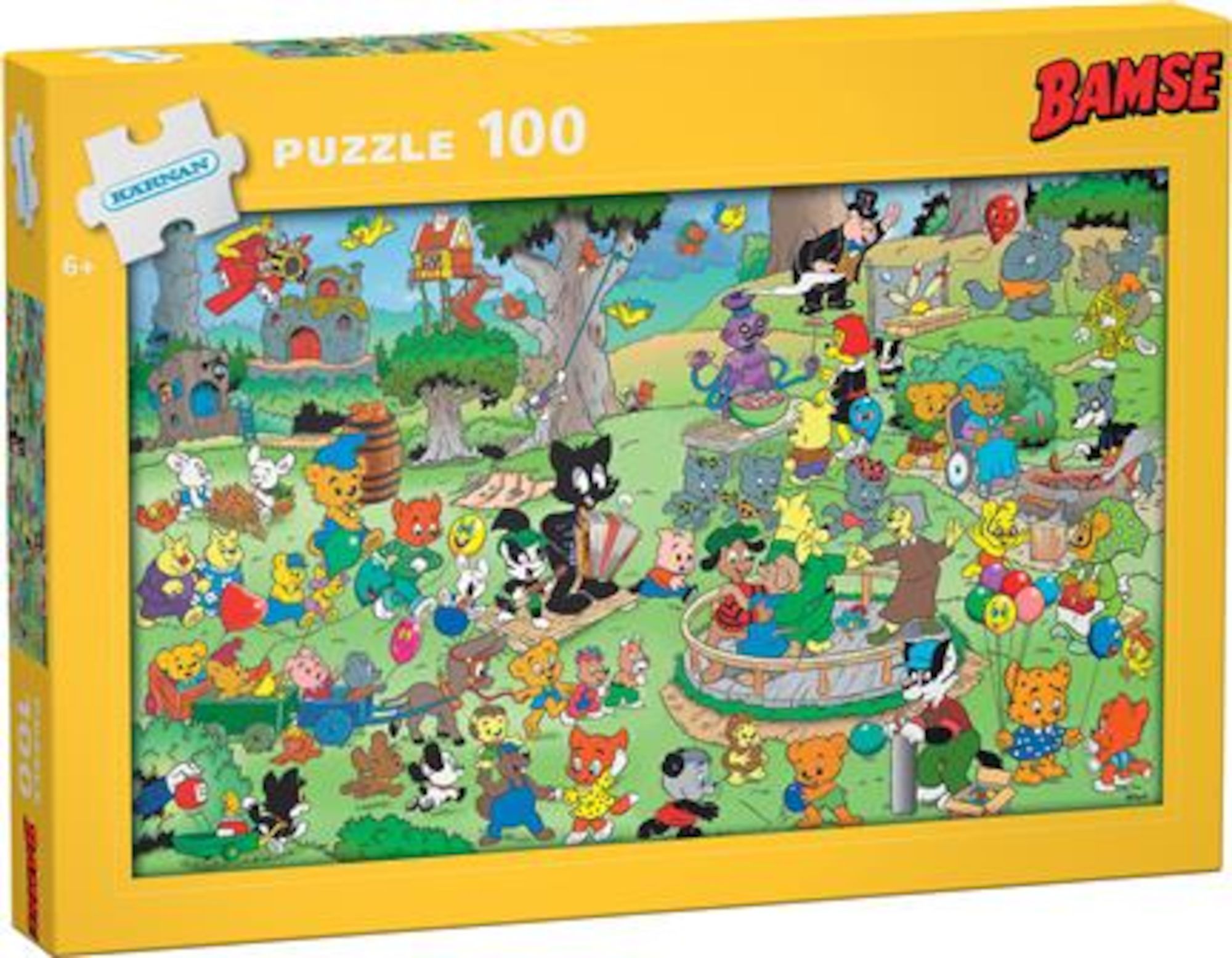 Bamse Pussel 100 bitar