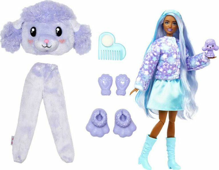 Barbie Cutie Reveal Docka Pudel|