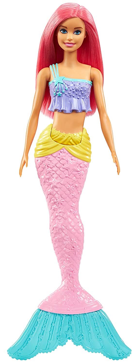 Barbie Dreamtopia Docka Sjöjungfru med Rosa Hår|