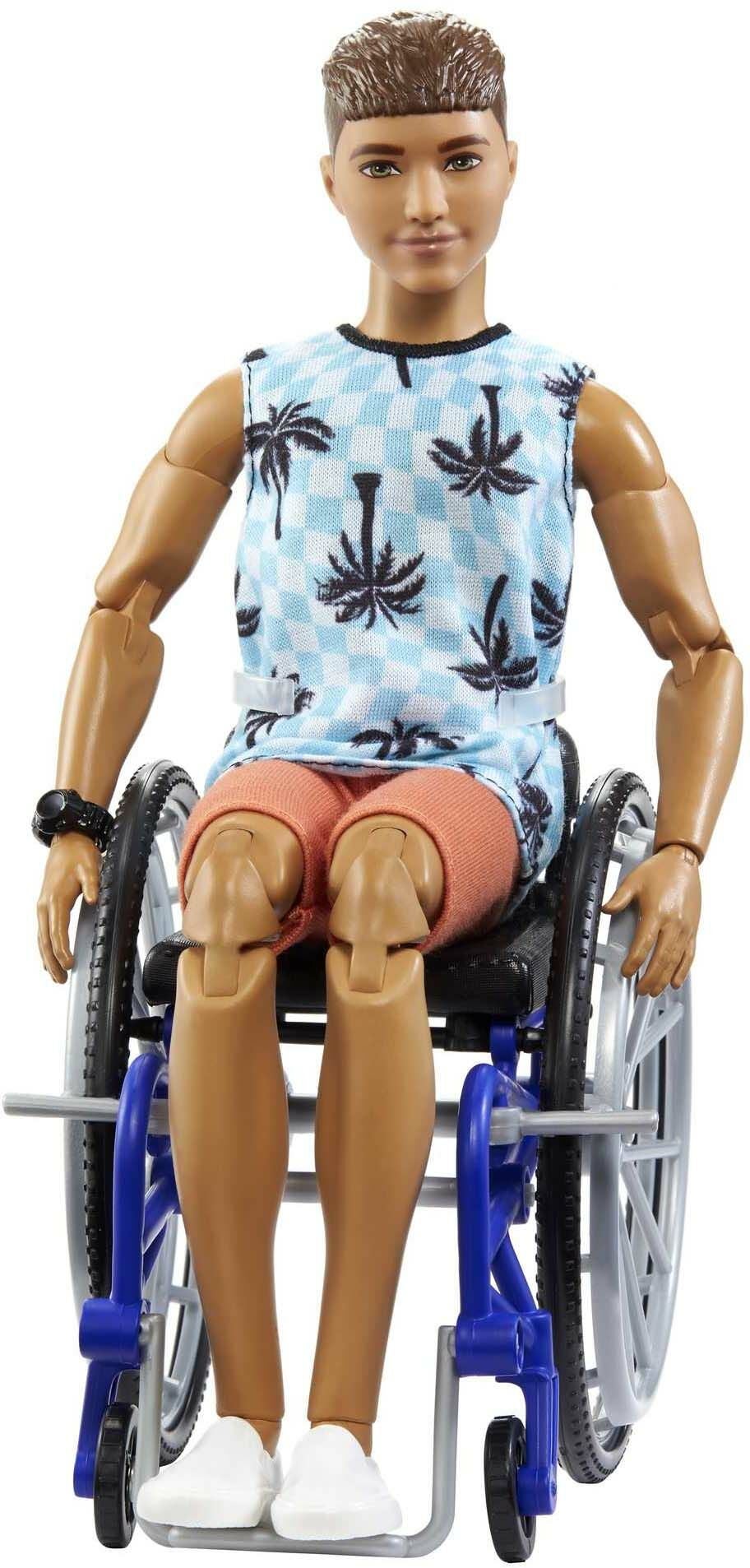 Barbie Fashionistas Docka Ken med Rullstol|