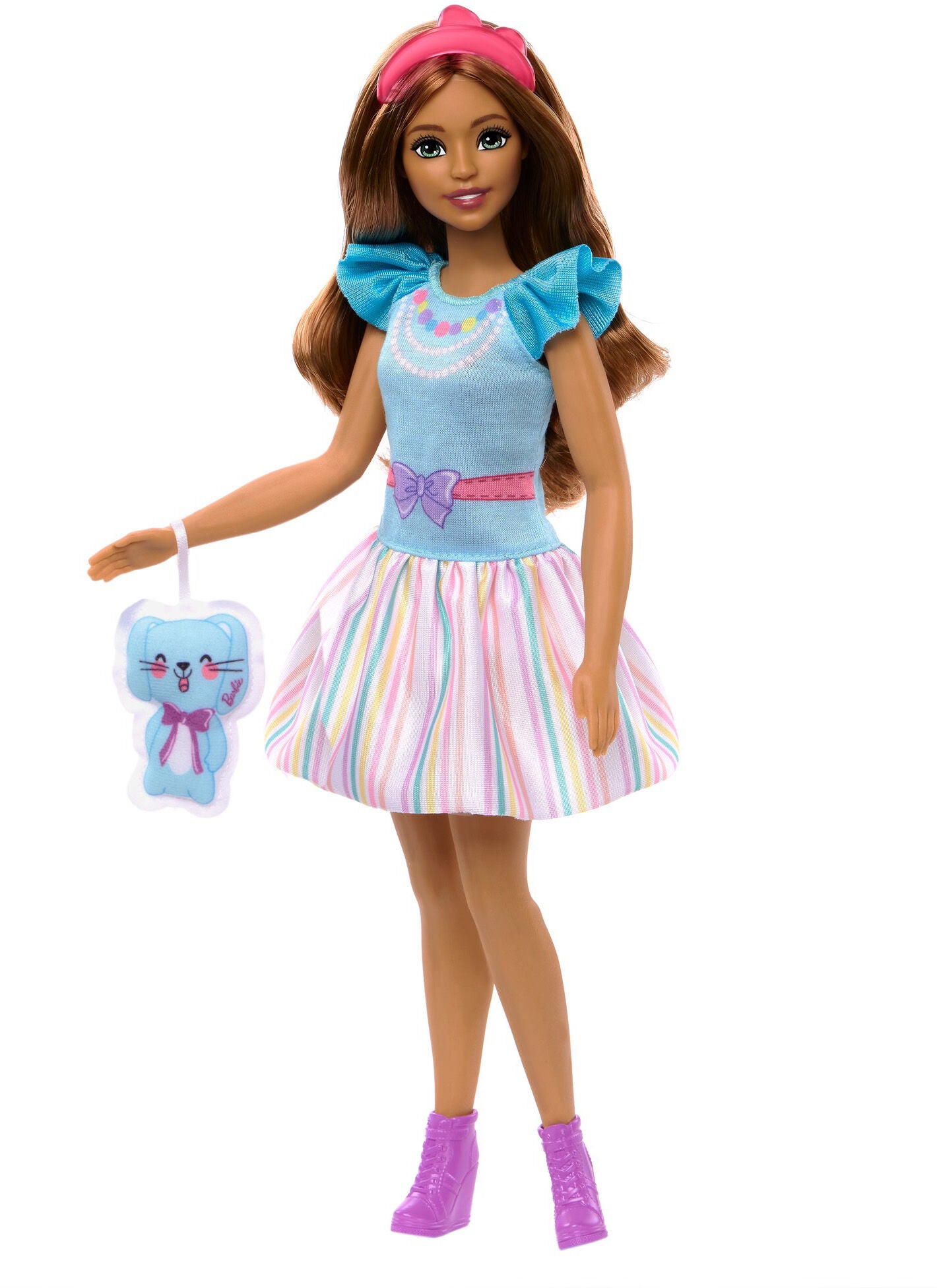 Barbie My First Docka Brunett med Kanin|