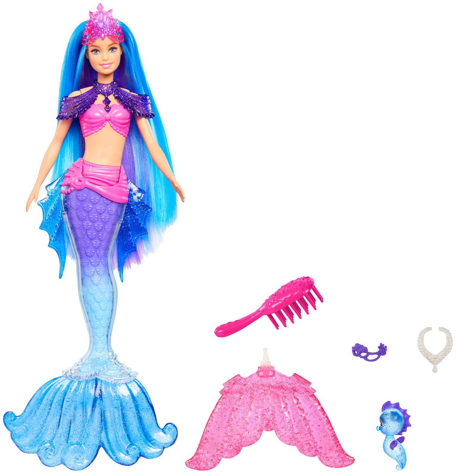 Barbie Sjöjungfru Malibu med Tillbehör|