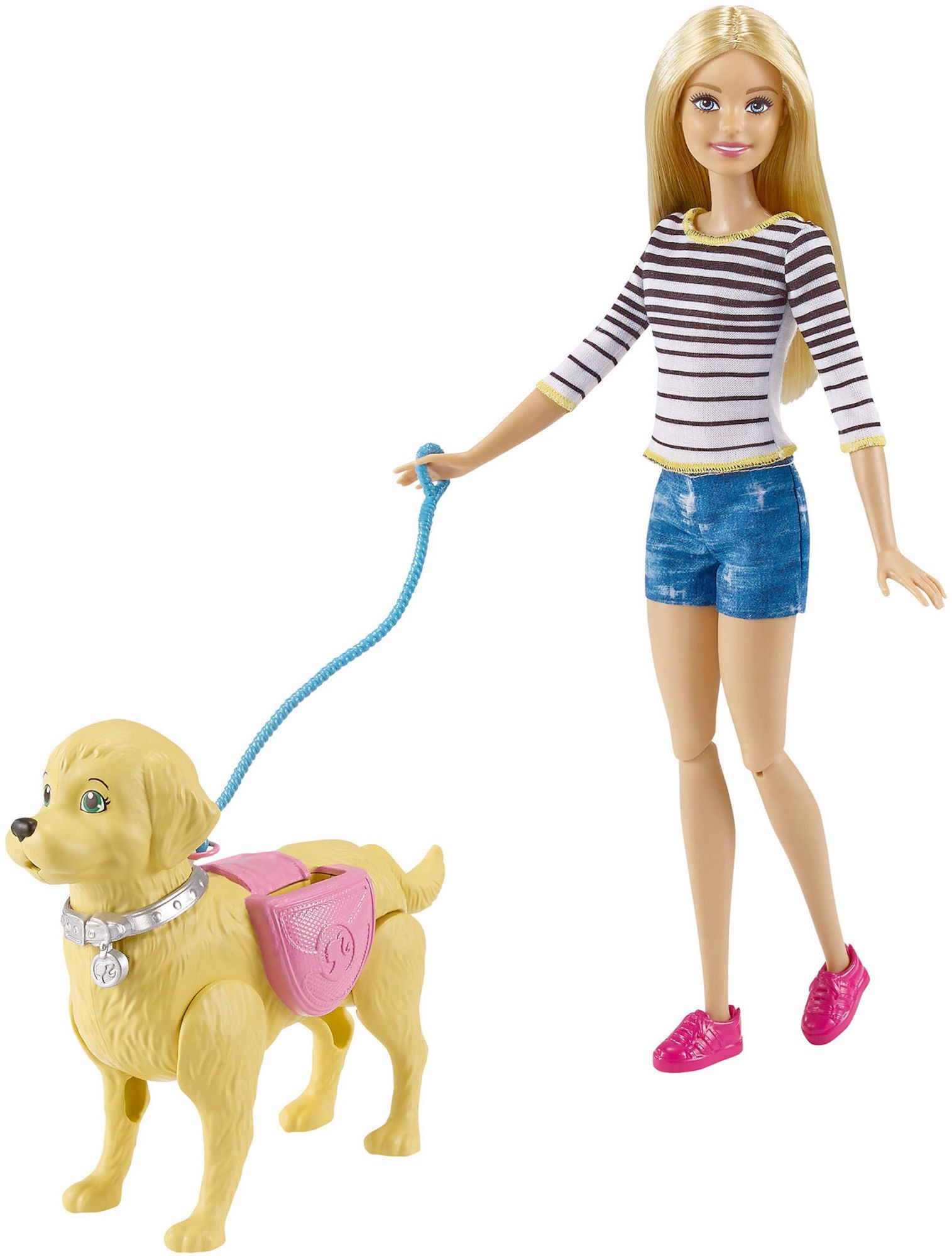 Barbie Walk &  Potty Pup Lekset|