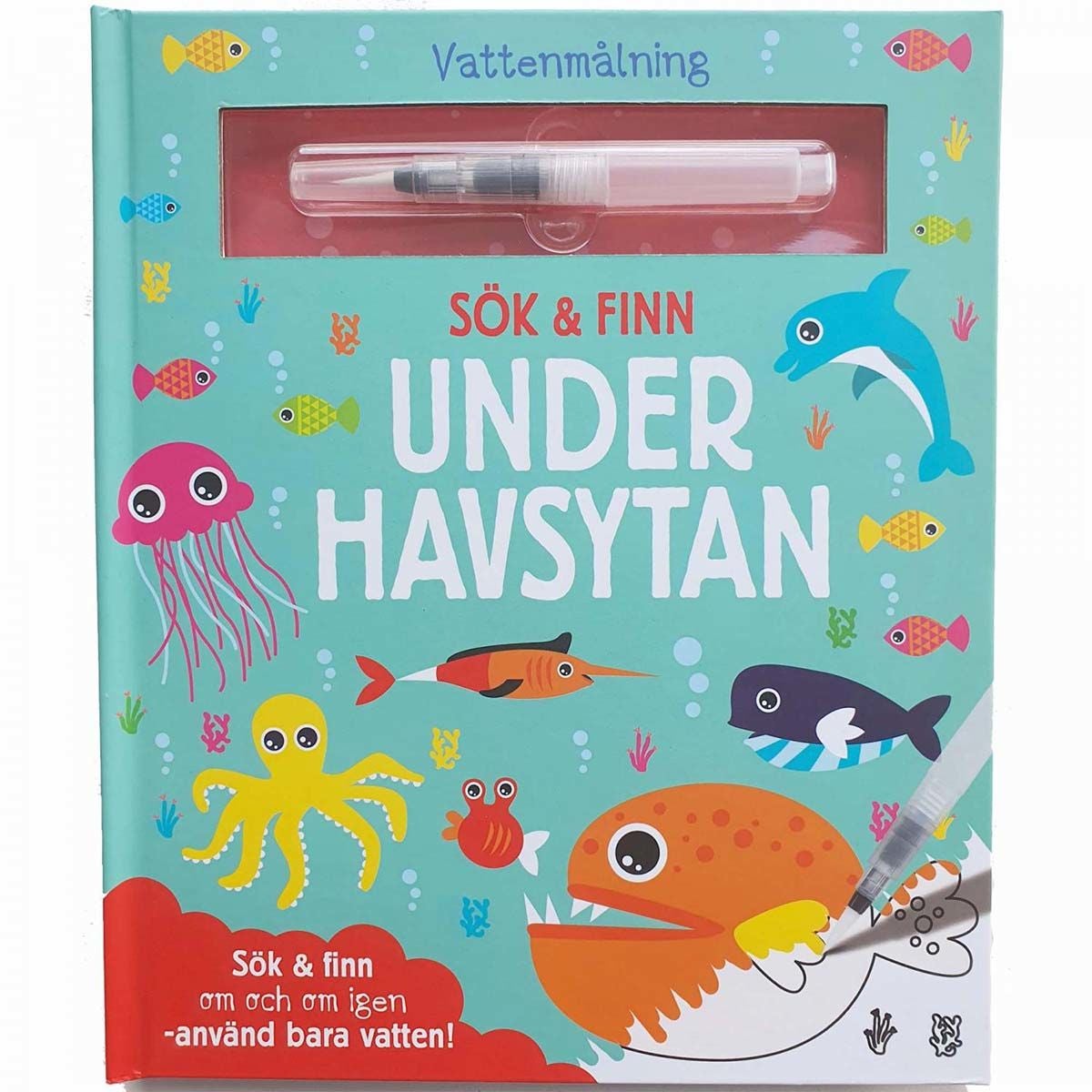 Barthelson Förlag Vattenmålning Sök &  Finn Under Havsytan|