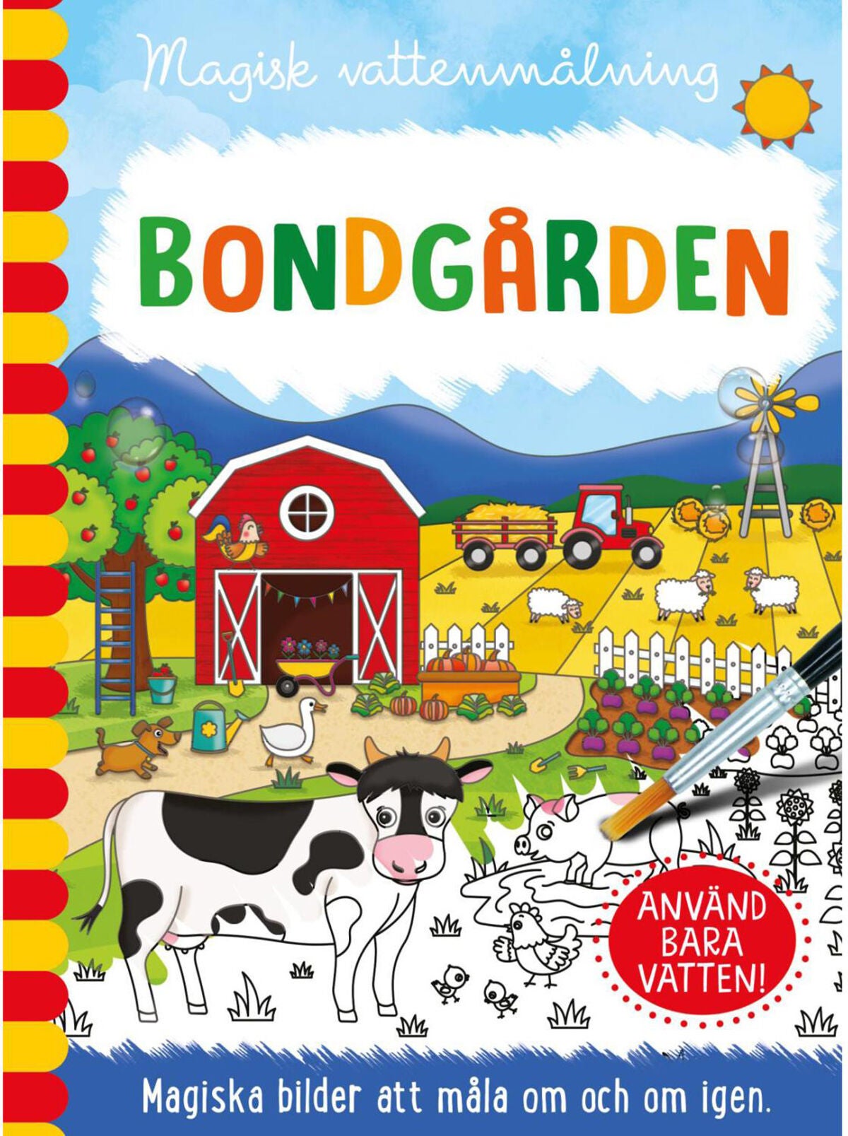 BarthelsonFörlag Magisk vattenmålning - Bondgården