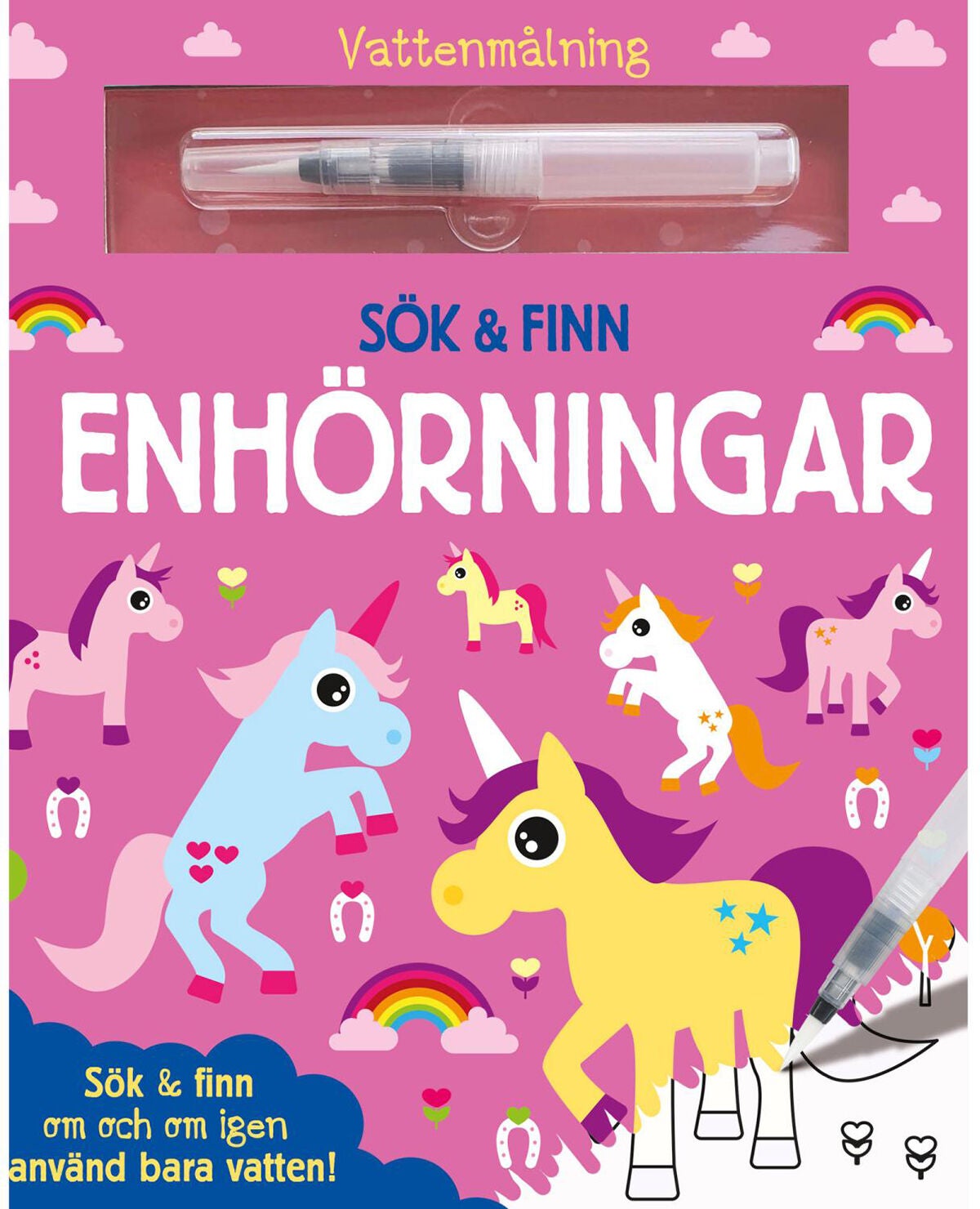 BarthelsonFörlag Vattenmålning sök &  finn - Enhörning