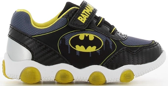 Batman Blinkande Sneakers|Black/Yellow