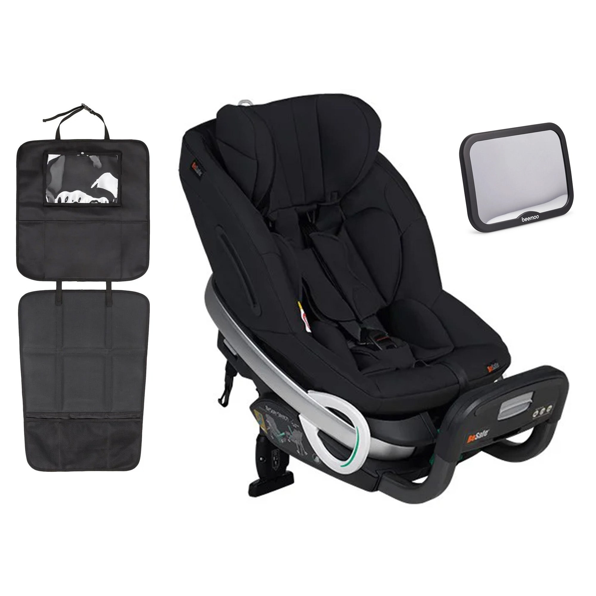 BeSafe Stretch Bilbarnstol inkl. Beemoo Sparkskydd &  Bilspegel