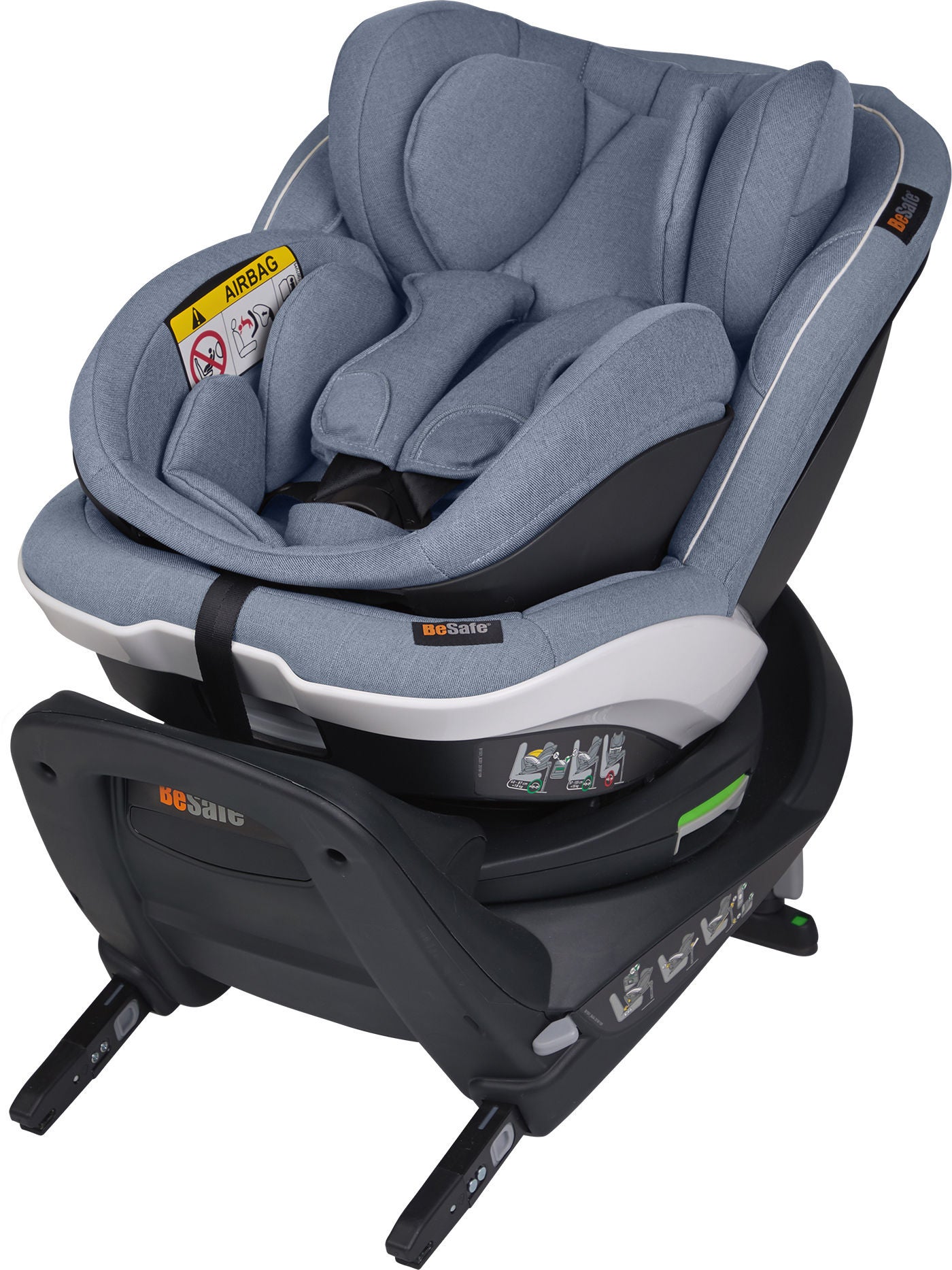 BeSafe iZi Twist B i-Size Bilbarnstol|Cloud