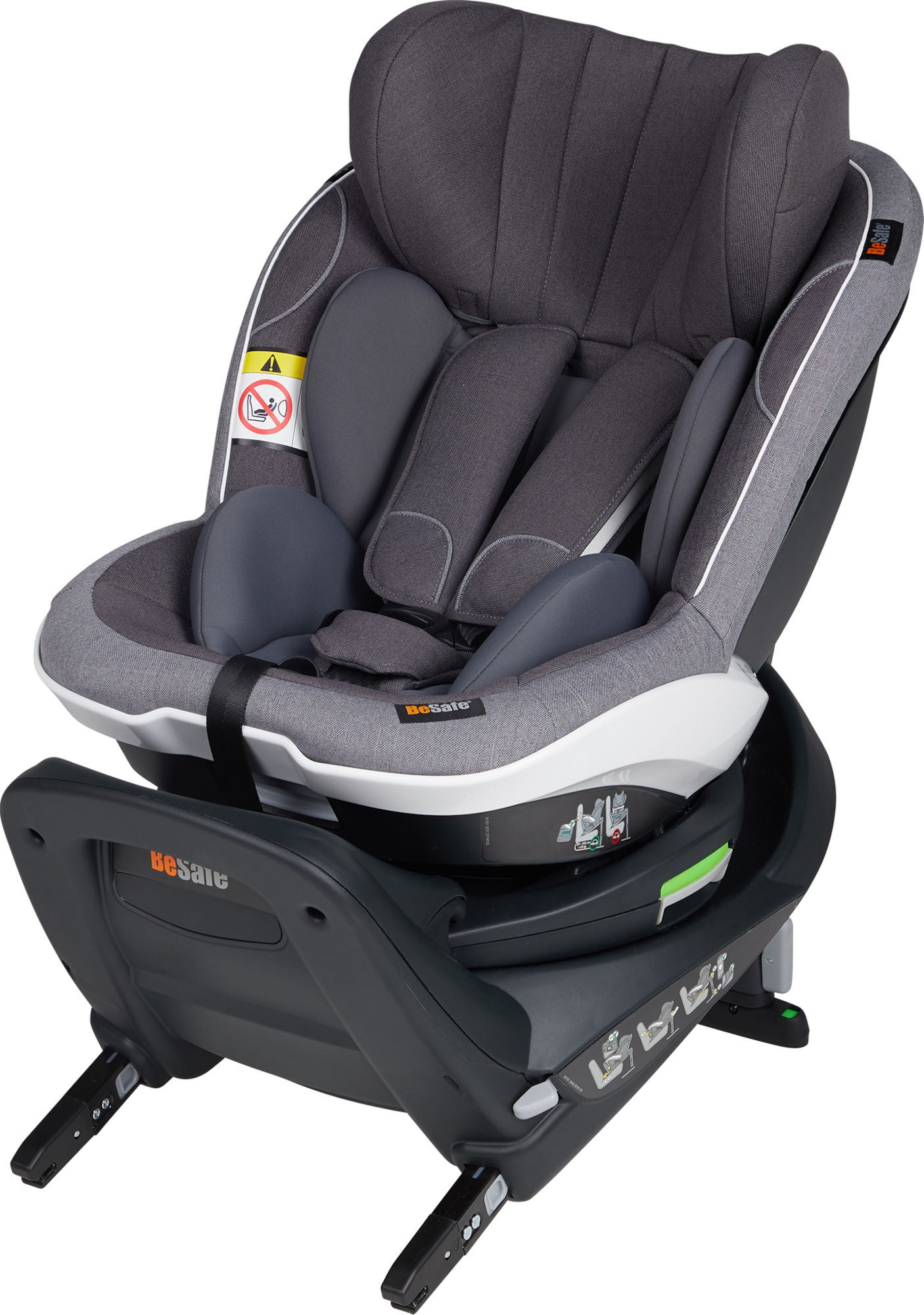 BeSafe iZi Twist i-Size Bilbarnstol|Metallic Mèlange
