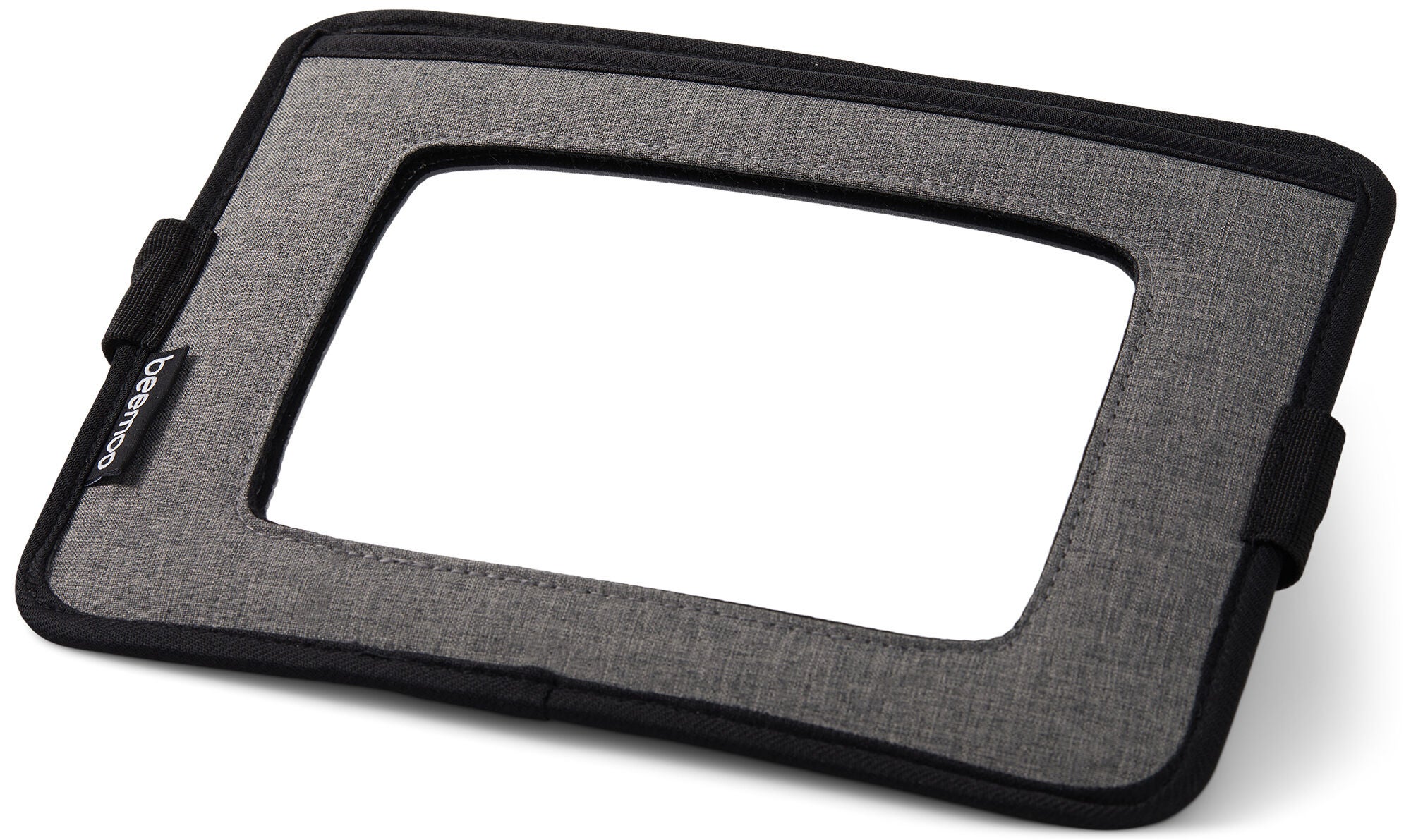 Beemoo 2-i-1 Bilspegel/iPad-hållare|grå