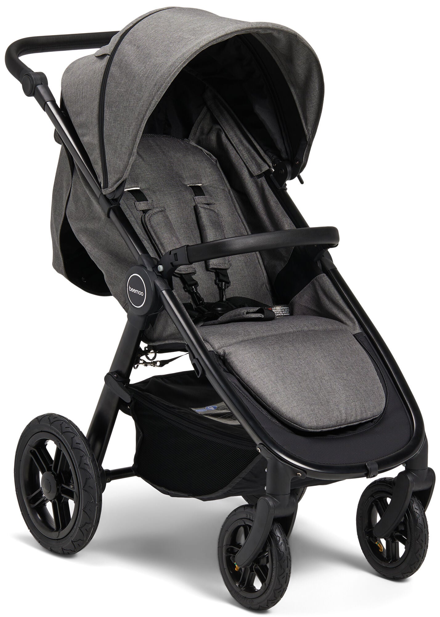 Beemoo BFF40 Sulky|Black/Grey Melange