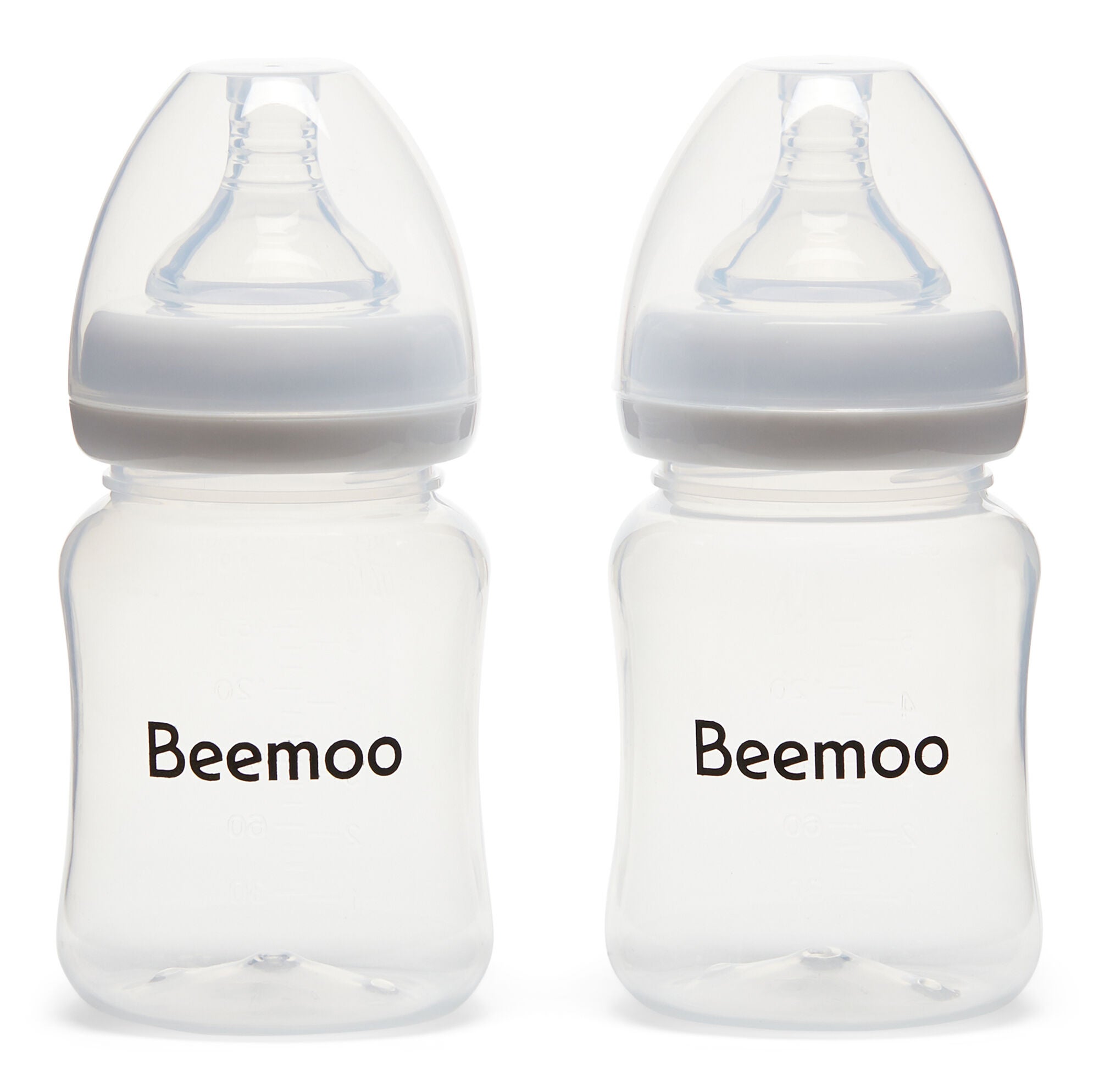 Beemoo CARE Bröstmjölksflaska 180 ml 2-pack inkl. Dinapp|