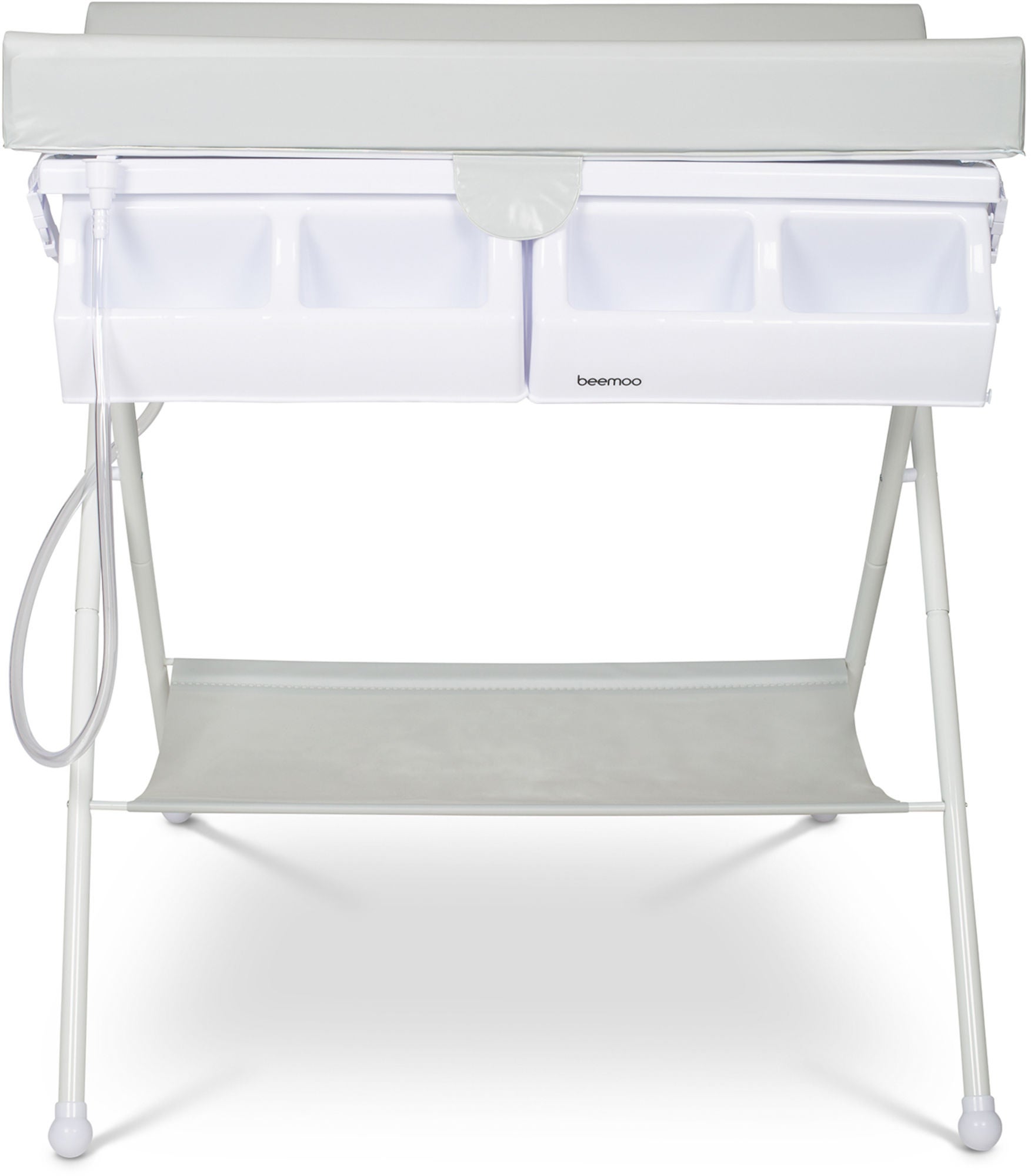 Beemoo CARE Hopfällbart Skötbord med Badbalja|Grey