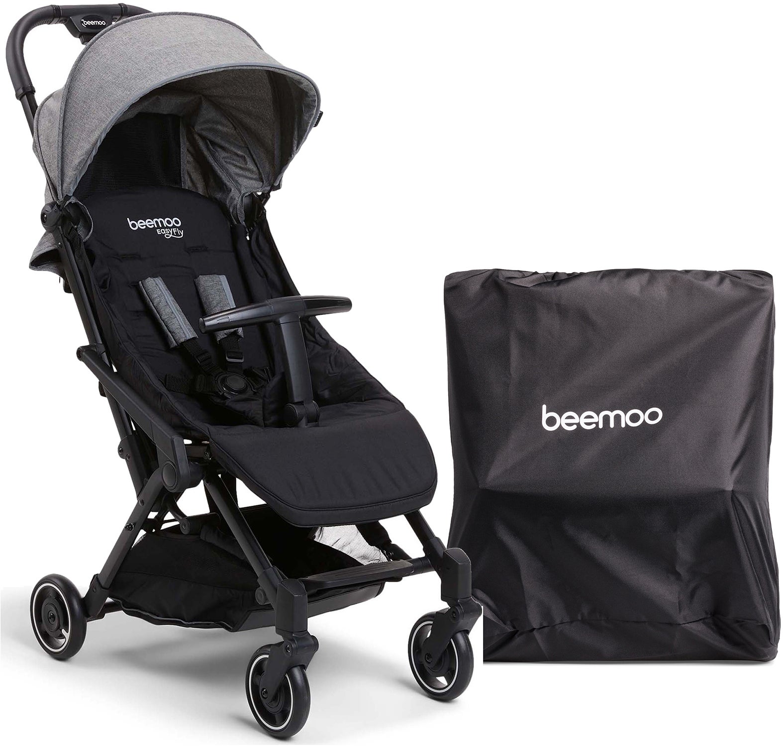 Beemoo Easy Fly Lux 3 Sulky inkl. Transportväska